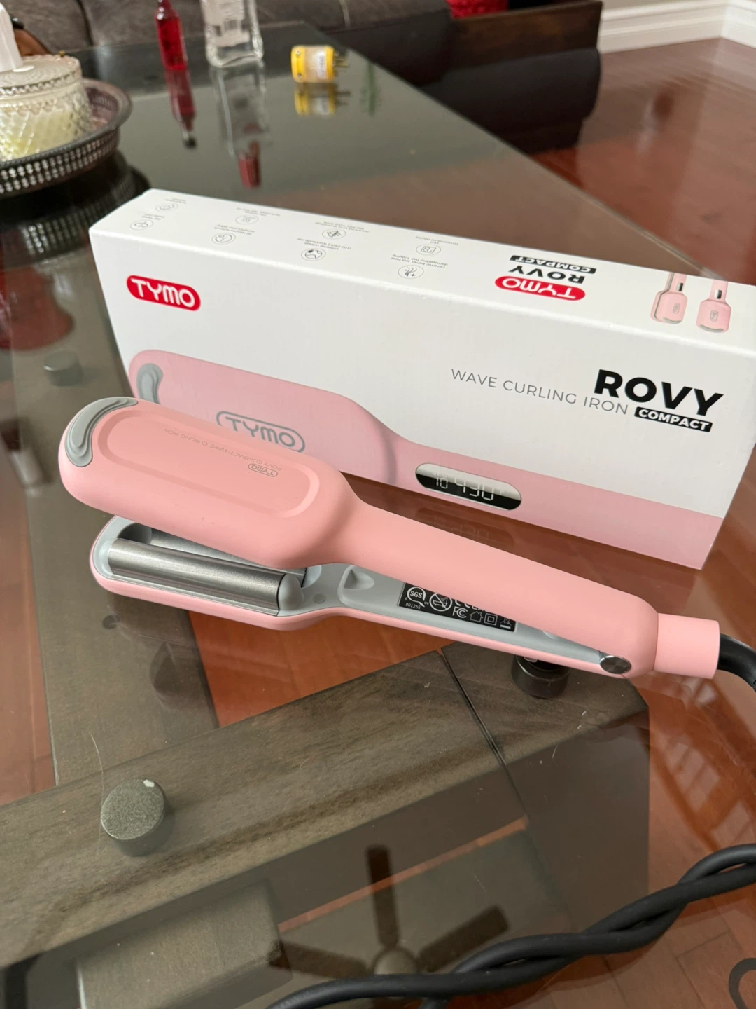 TYMO ROVY Compact Wave Curling Iron - Pink - photo 2