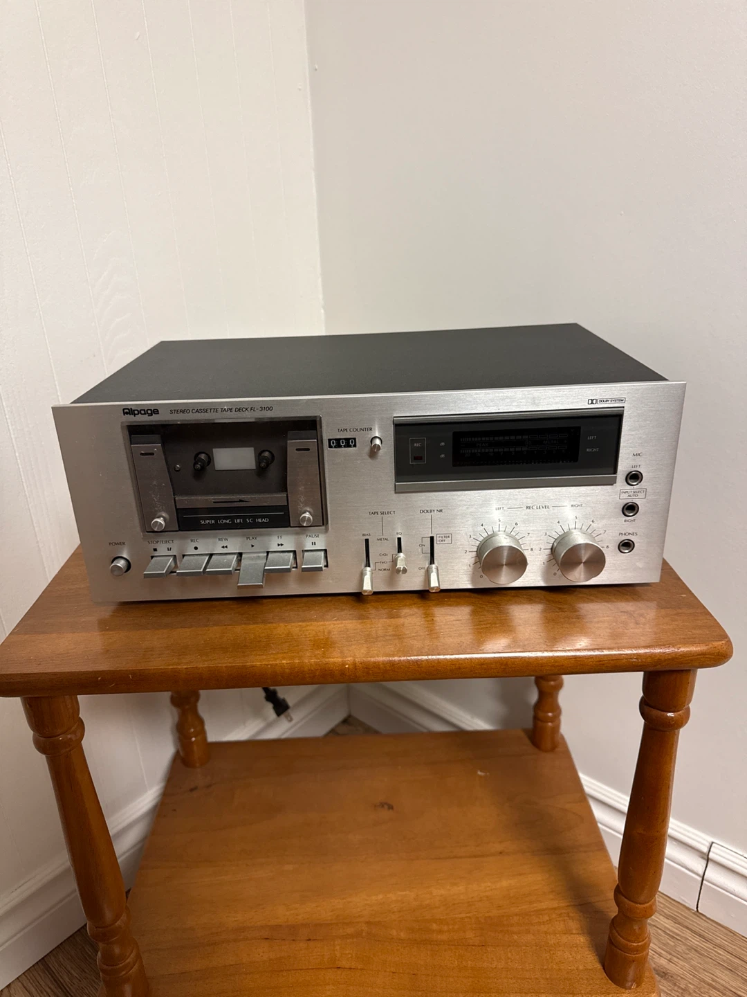 Alpage FL-3100 Stereo Cassette Tape Deck
