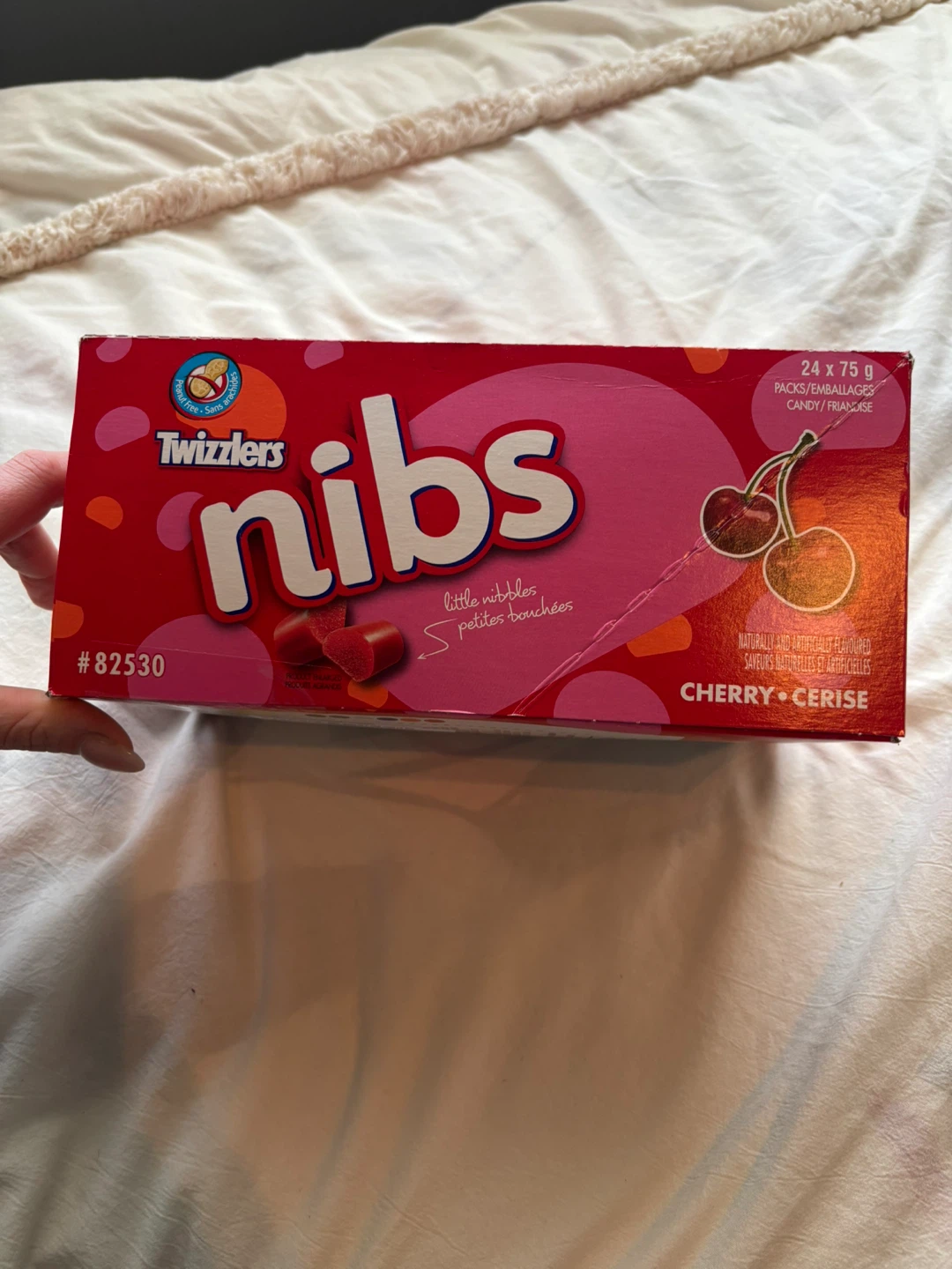 Twizzlers Nibs Cherry Candy (24 x 75g) - photo 2