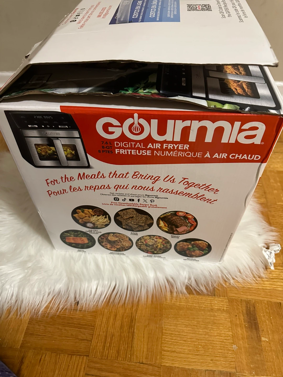 Gourmia 7.6L Digital Air Fryer - Like New! - photo 2