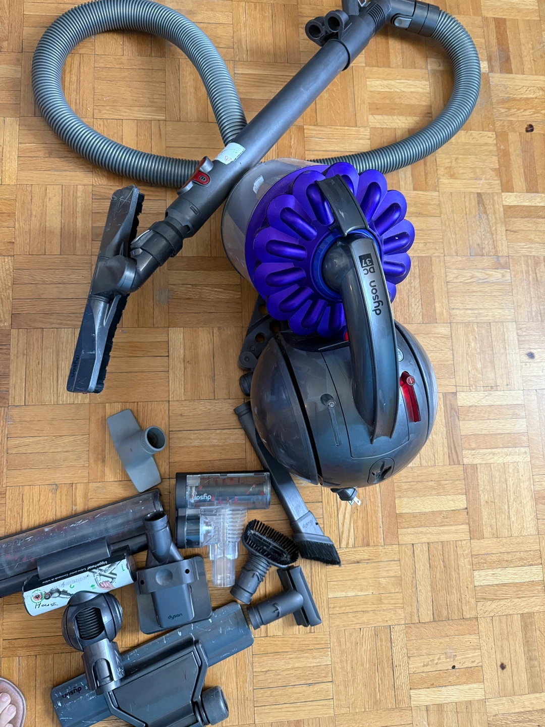 Dyson Vacuum Cleaner with Attachments