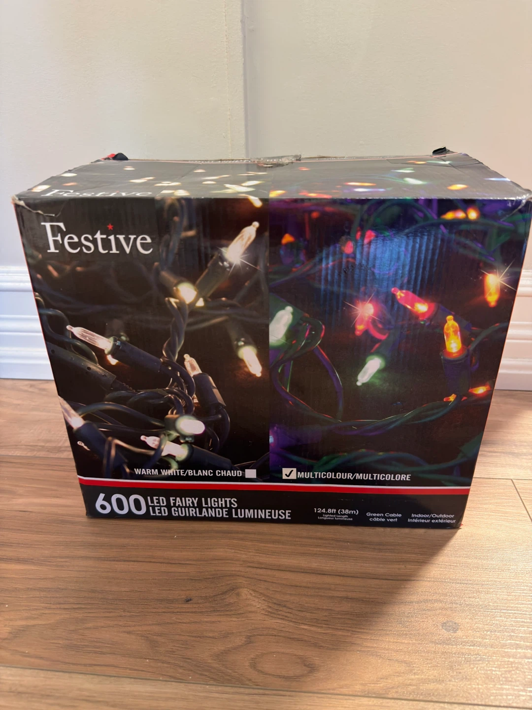 Festive 600 LED Fairy Lights