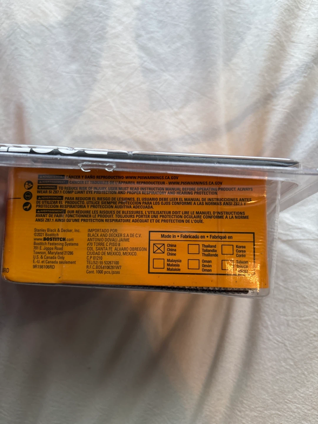 BOSTITCH 15 GA Angled Finish Nails - New - photo 3