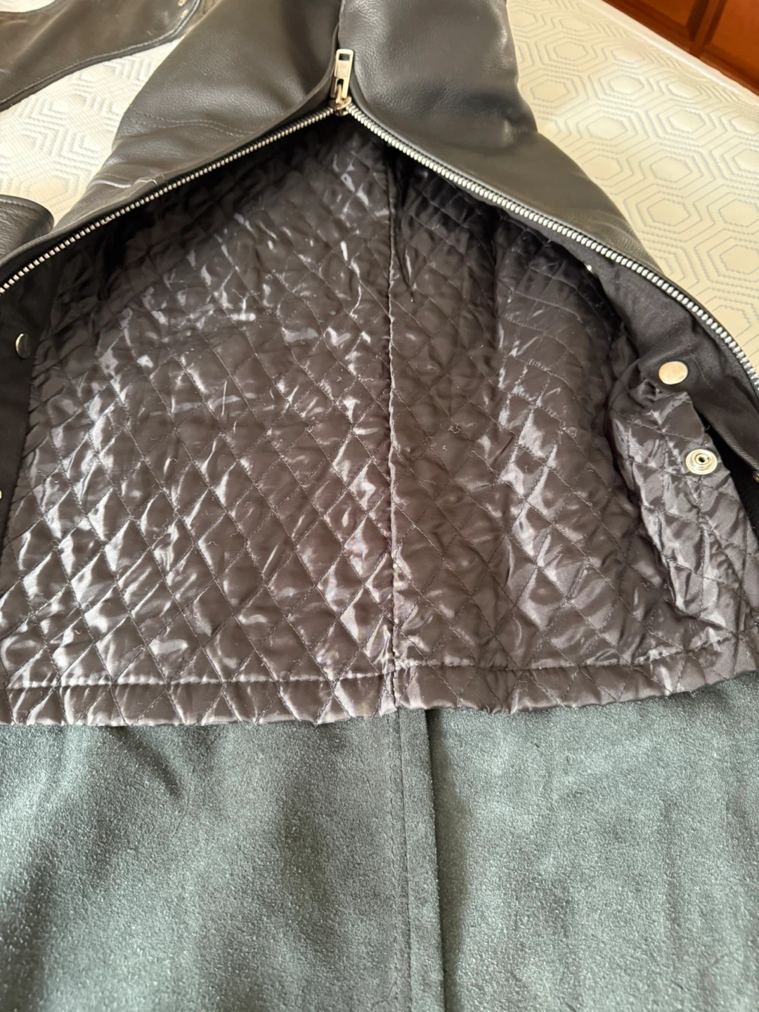 Leather Motorcycle Chaps - photo 3