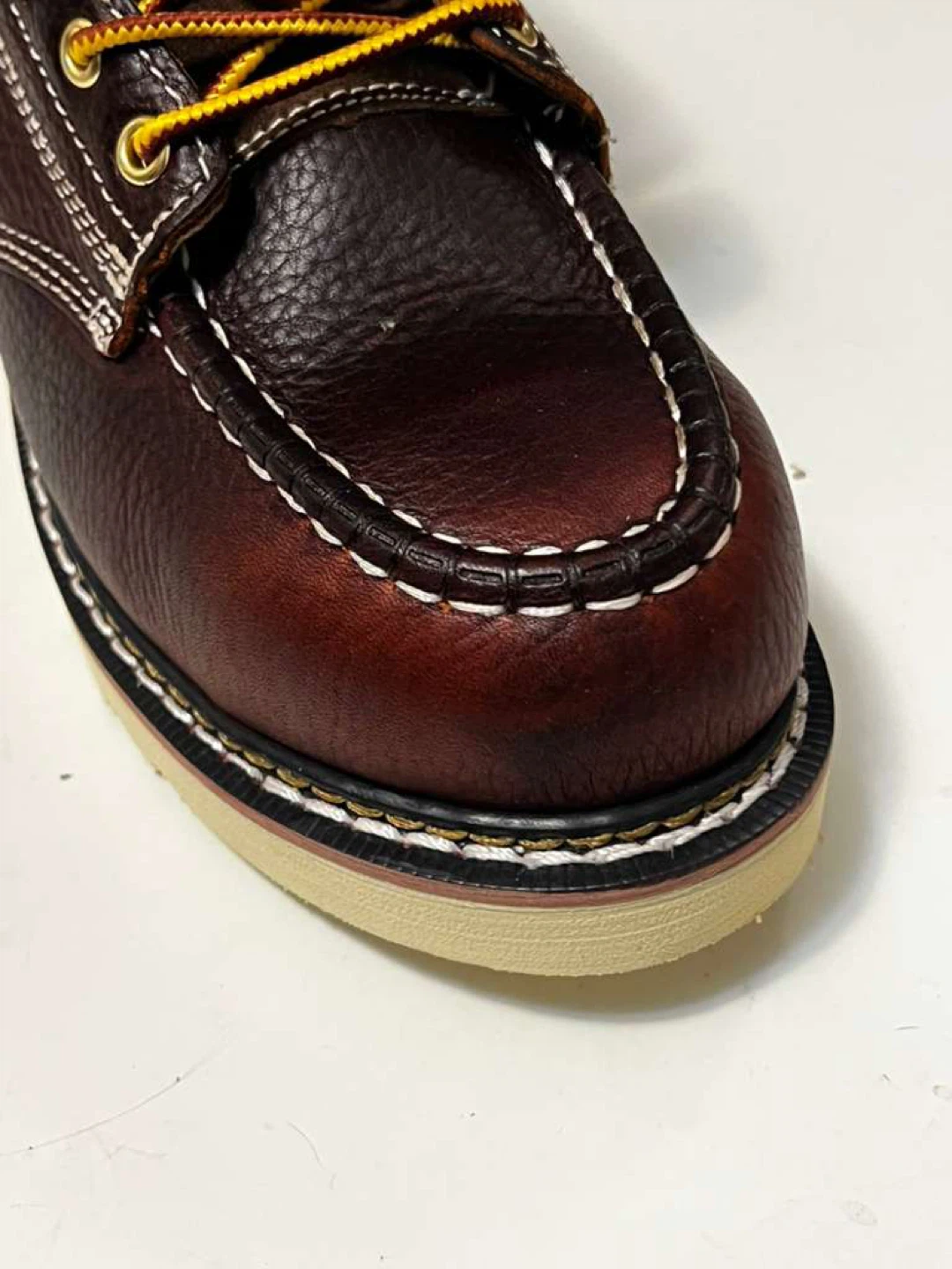 Safara Footwear Brown Leather Work Boots - photo 4
