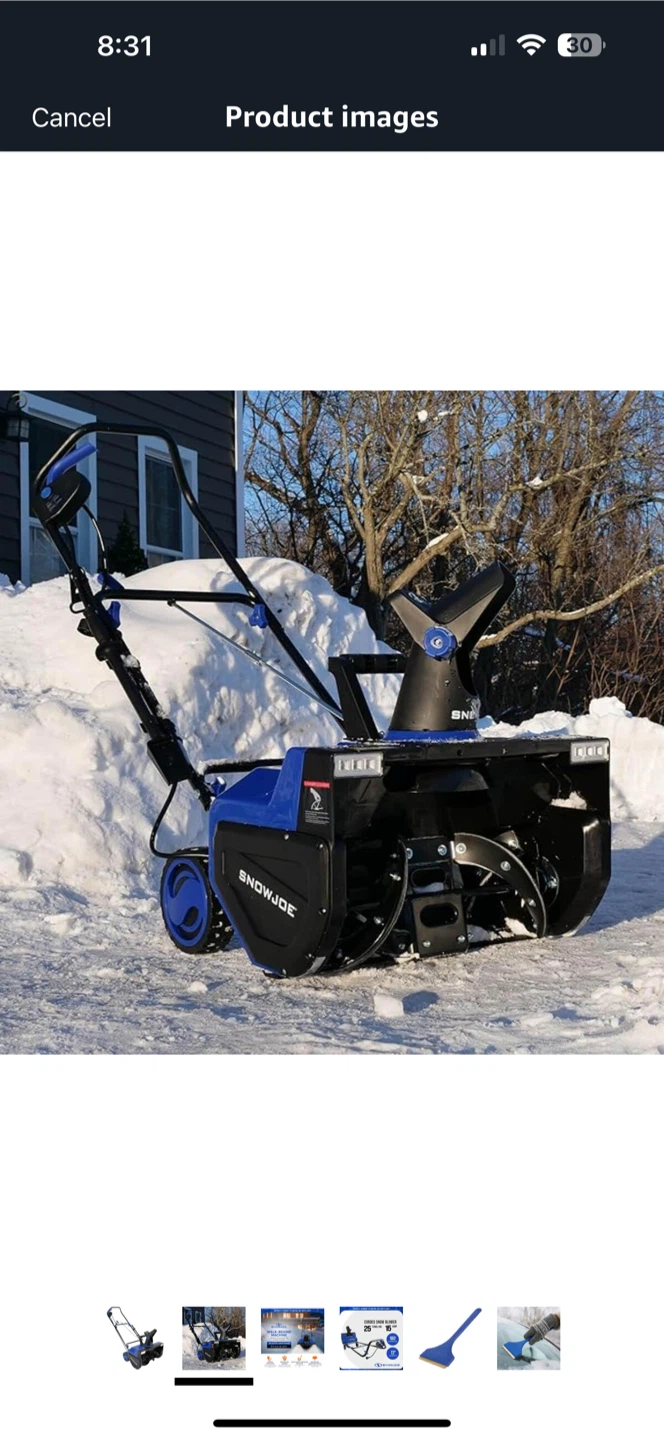 Snow Joe SJ627E-CVR Electric Snow Blower - photo 3
