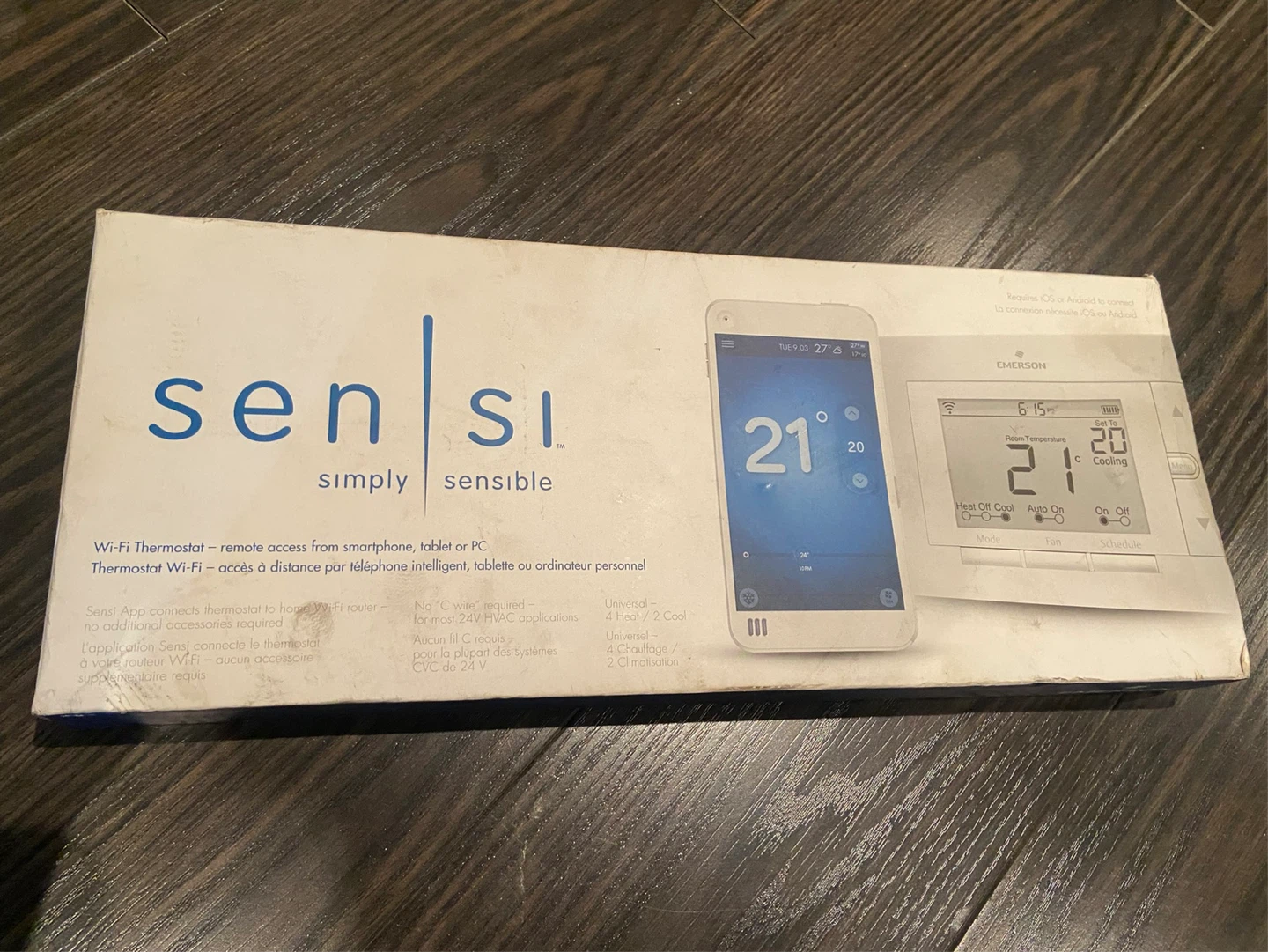 Emerson Sensi Smart Thermostat - New in Box! - photo 2