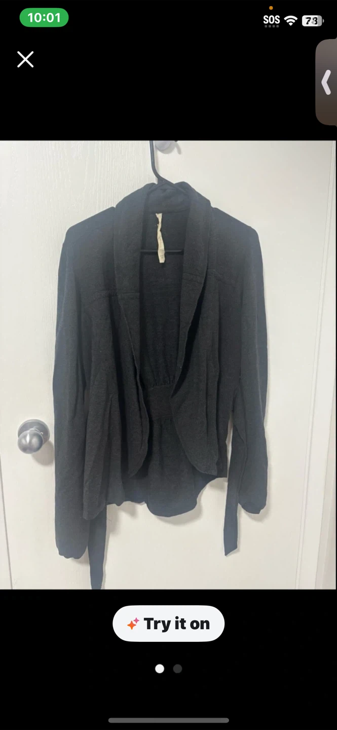 LululemonBlack Cardigan