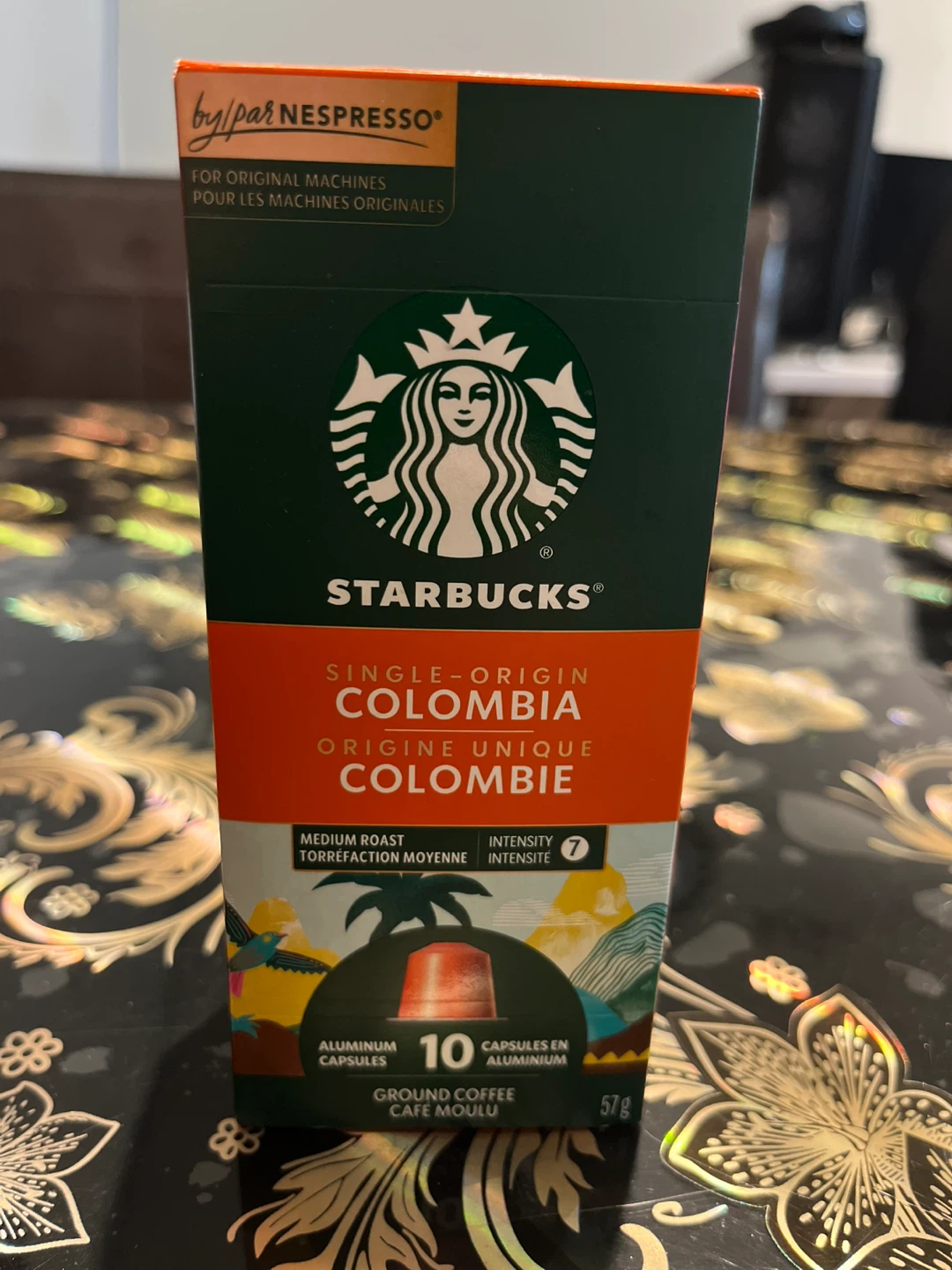 Starbucks Colombia Nespresso Capsules, 10 count