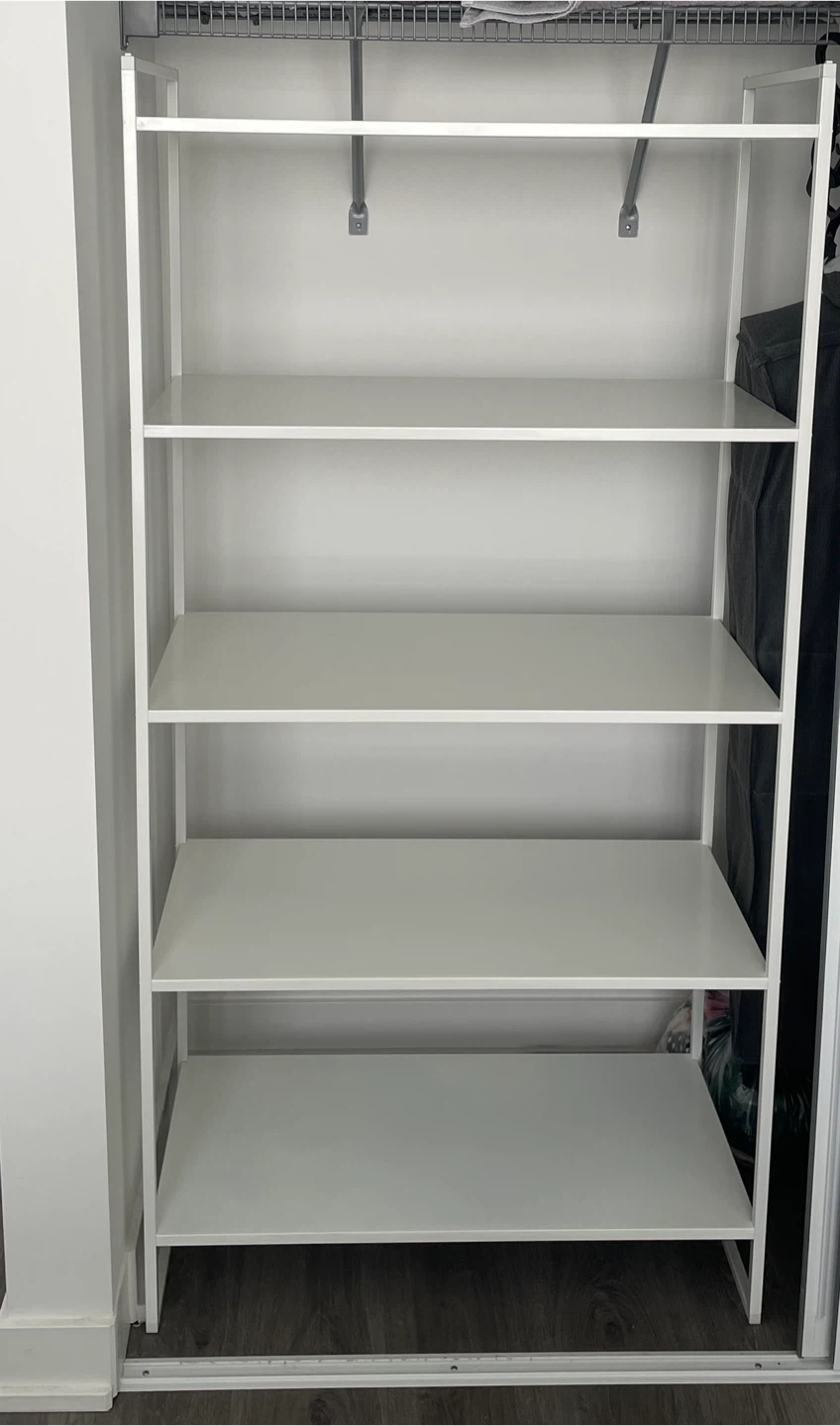 IKEA JONAXEL Shelf Unit White