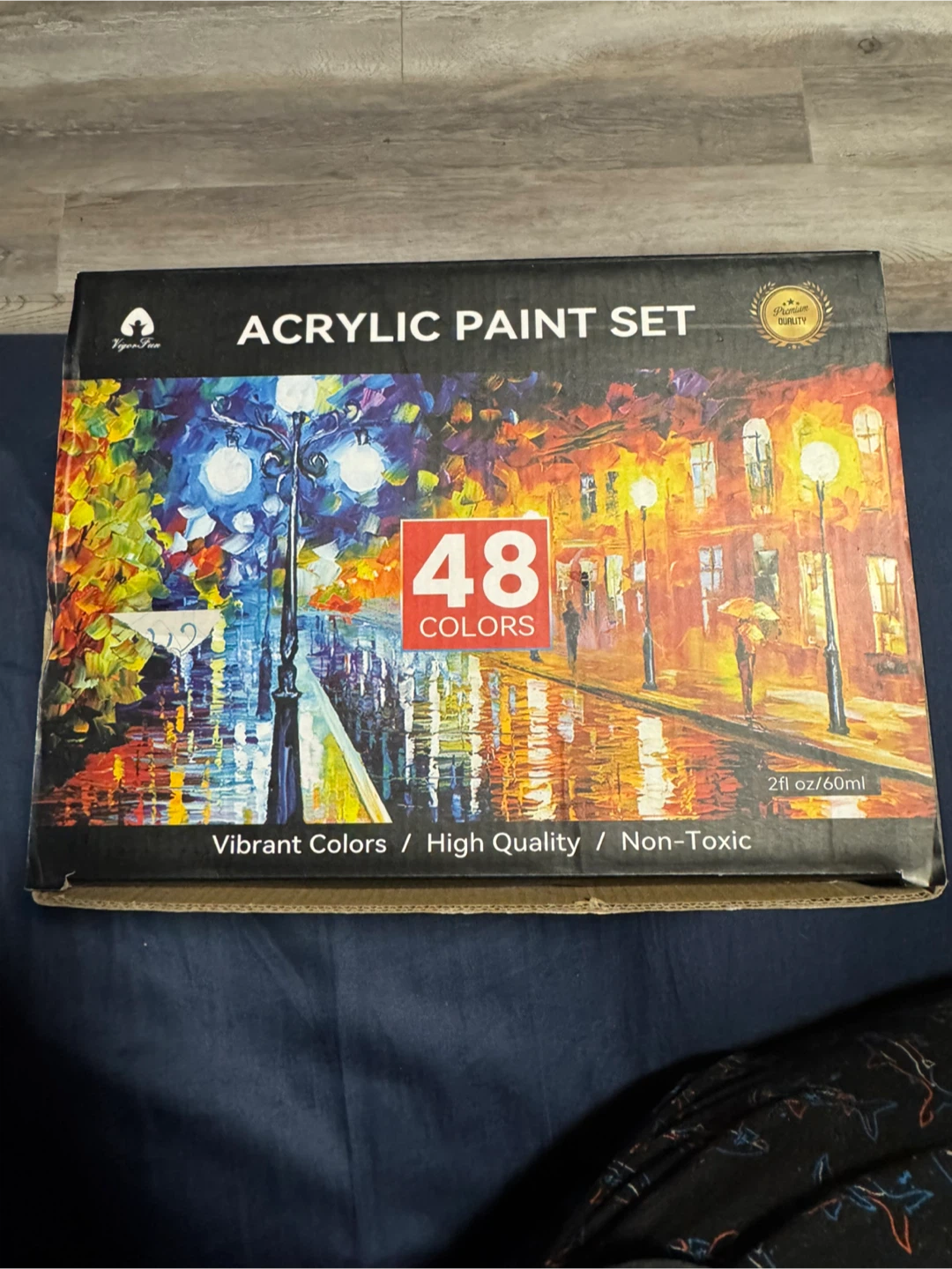 YgonFun Acrylic Paint Set - 48 Premium Colours (NEED GONE)