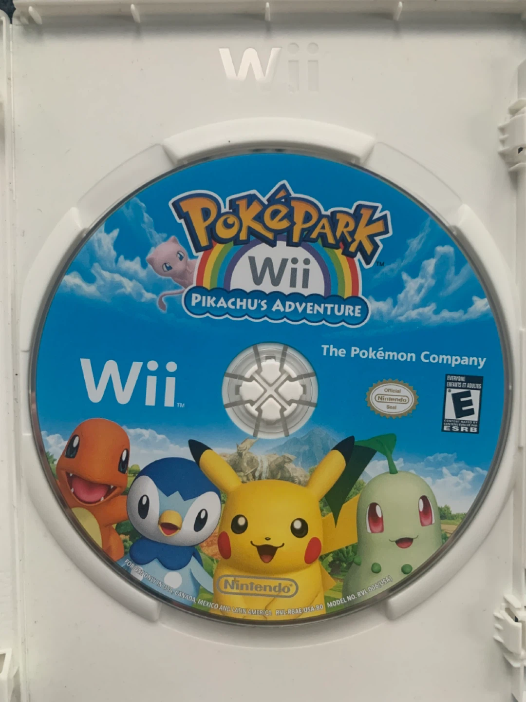Pokepark Wii Pikachu's Adventure Nintendo Wii Tested No Manual - photo 3