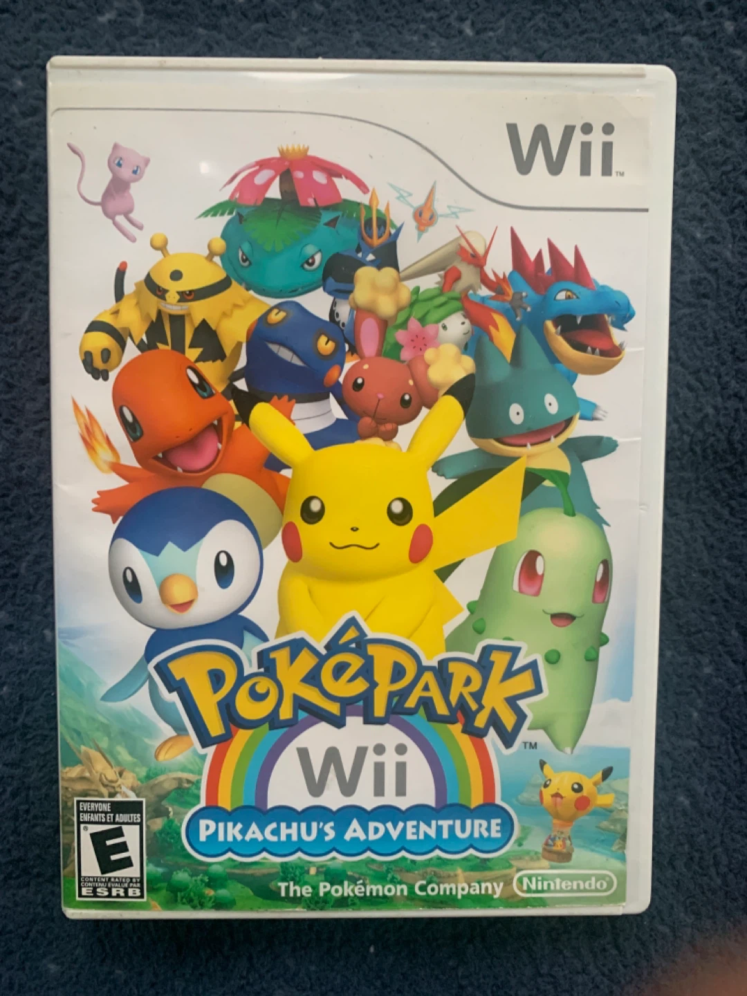 Pokepark Wii Pikachu's Adventure Nintendo Wii Tested No Manual