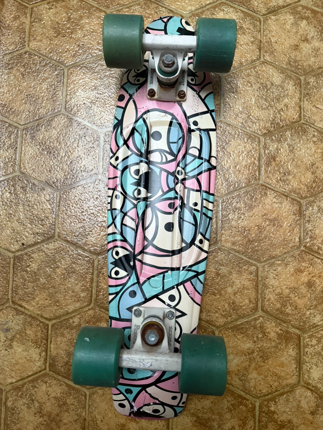 Penny Skateboard - Pastel Graphic Design - photo 2