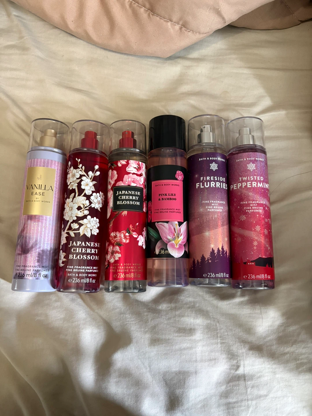 Bath & Body Works Fine Fragrance Mist Bundle