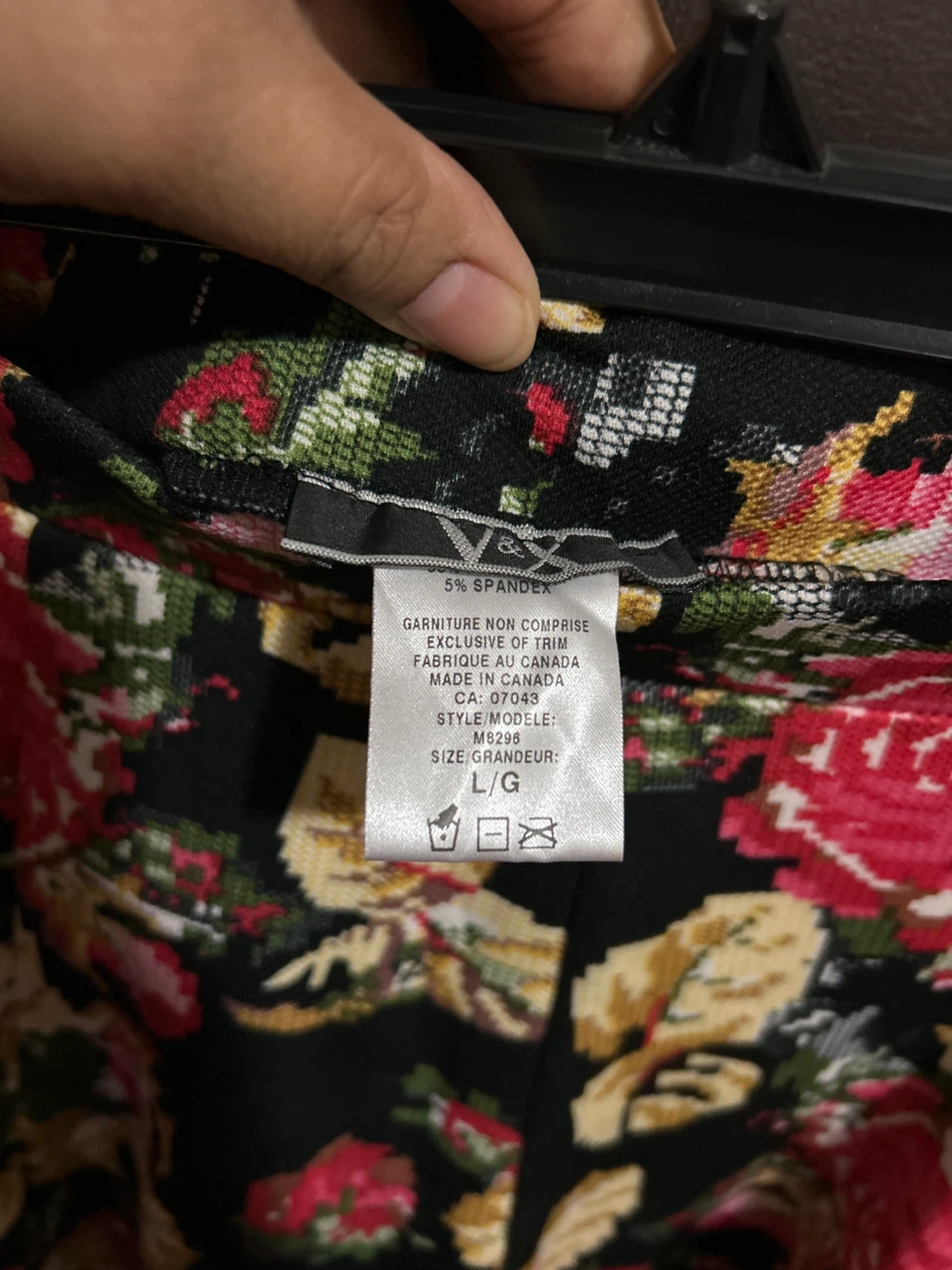 V&V Floral Skirt - Size L - photo 3