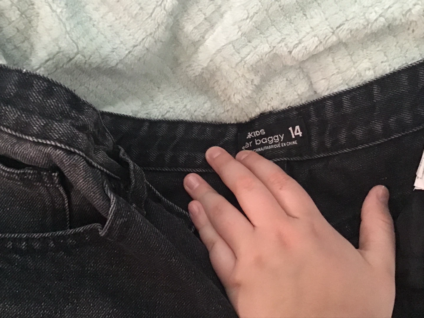 U.Kids Super Baggy Jeans Size 14 - photo 4