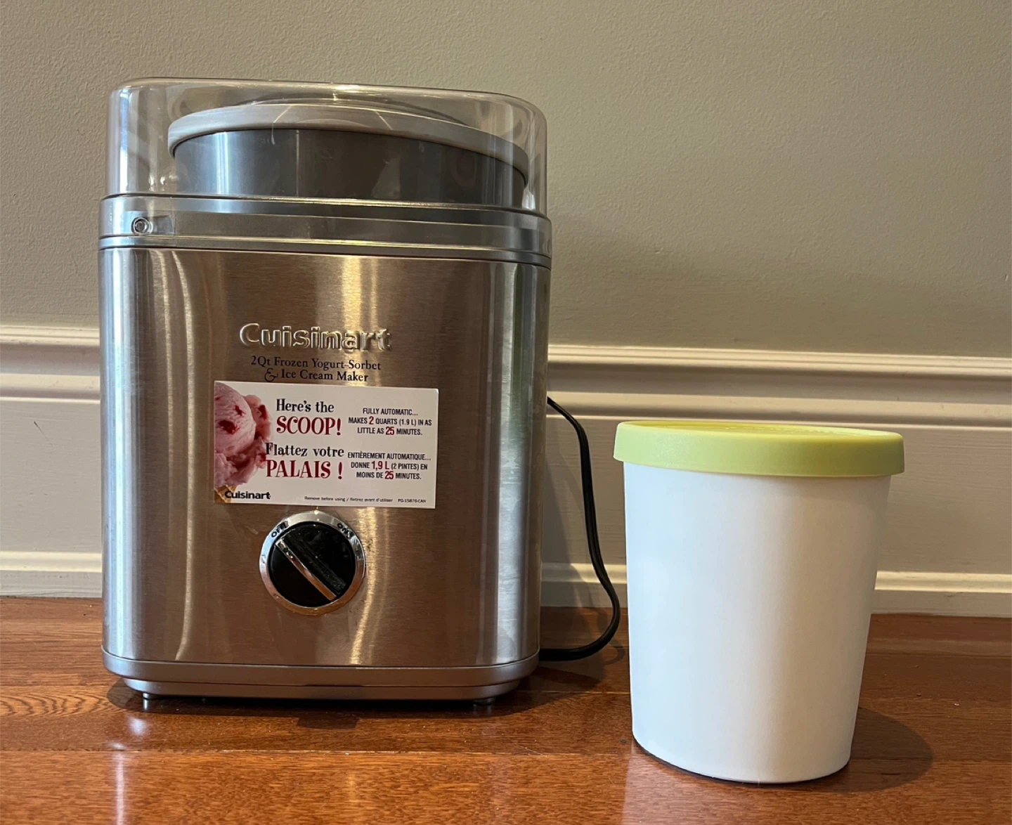 Cuisinart Ice Cream/Frozen Yogurt & Sorbet Maker - photo 5