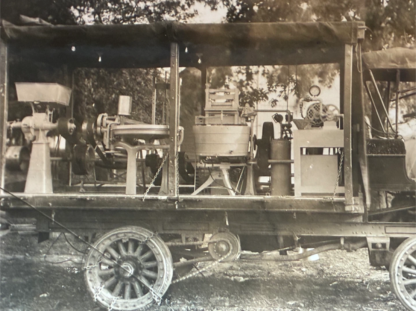 $12 Ontario hydro press photo antique electric electricity car