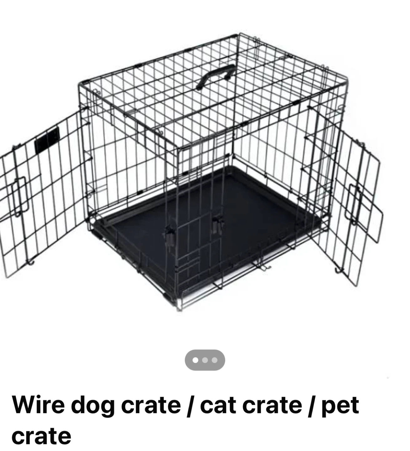 MidWest iCrate 30" Double Door Dog Crate - photo 3