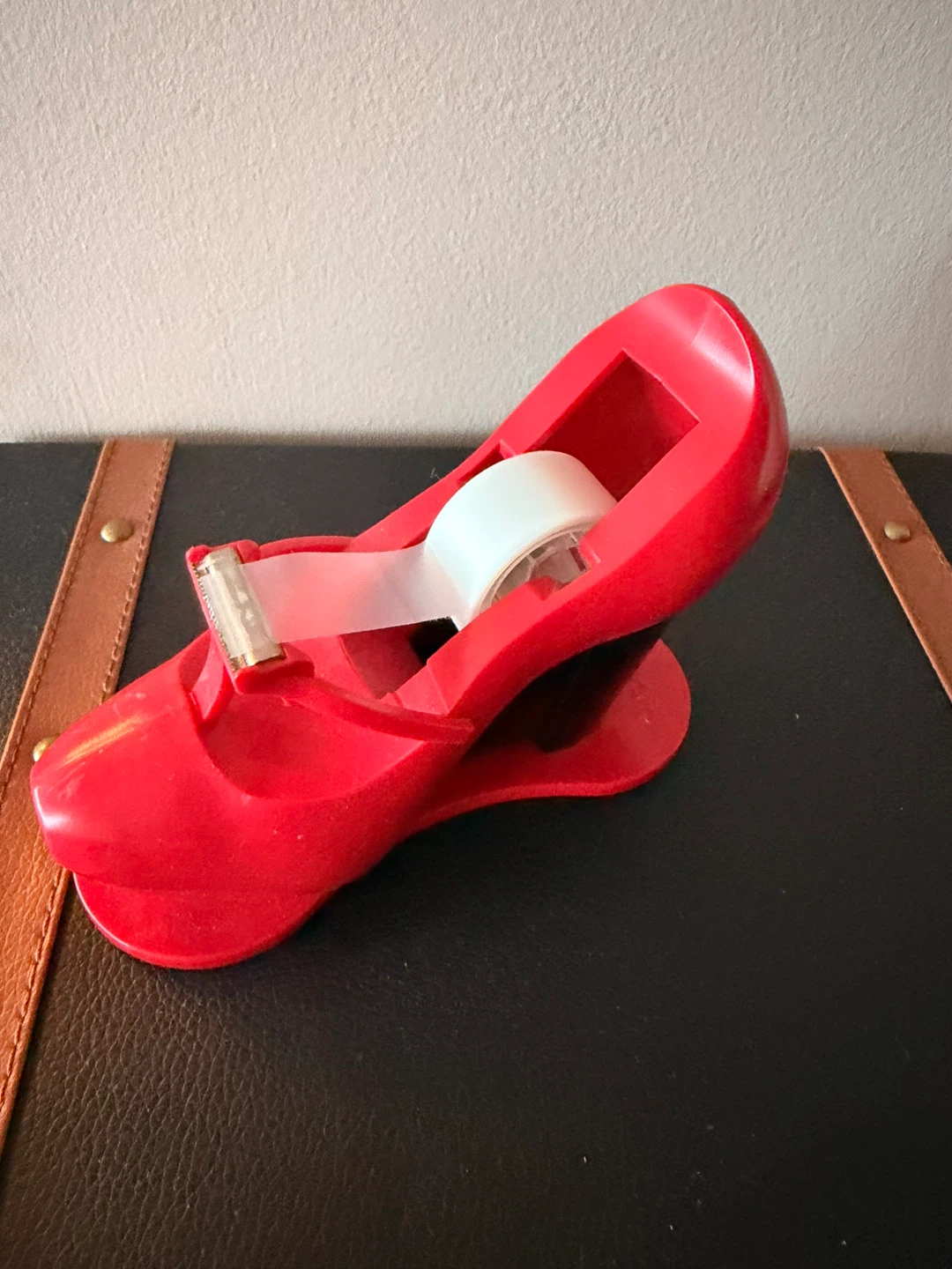 Scotch Red High Heel Tape Dispenser🏆 - photo 3