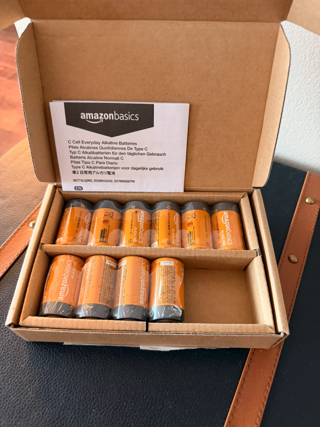 AmazonBasics C Alkaline Batteries (10Packs- New🏆