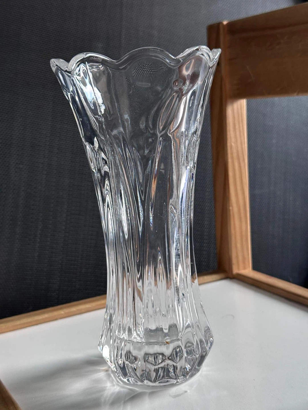 Clear Glass Vase - Home Decor