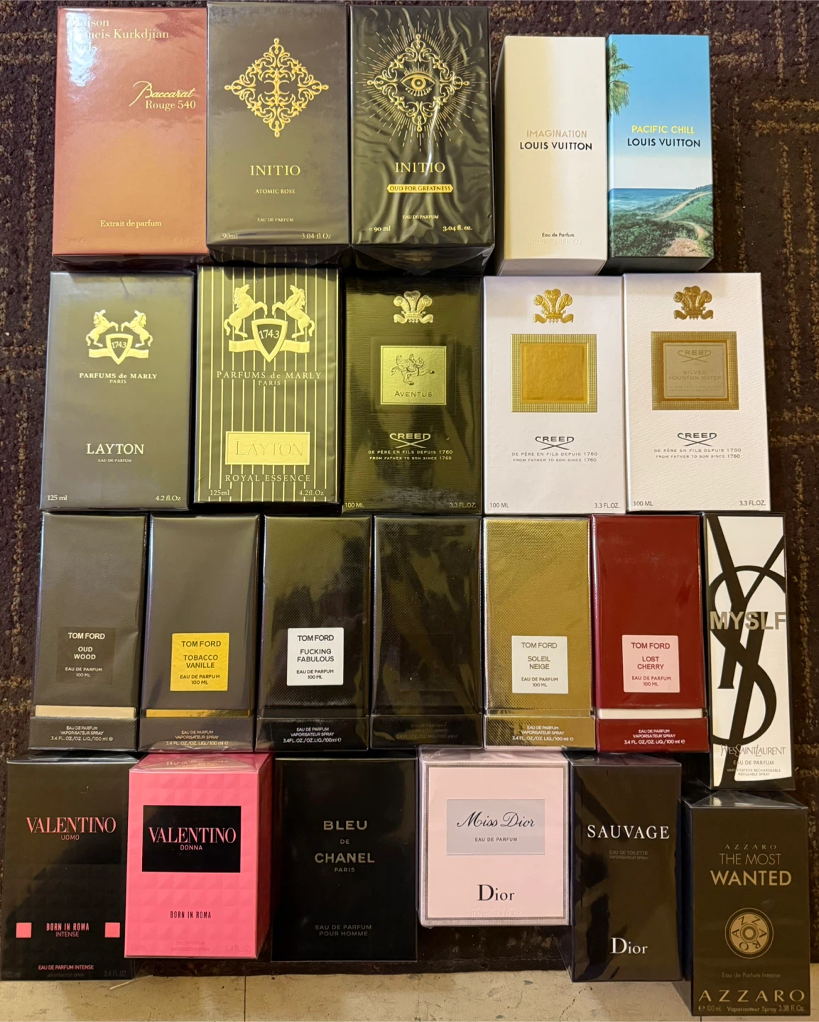 Designer Perfume Collection: Tom Ford, Creed, Dior & More!