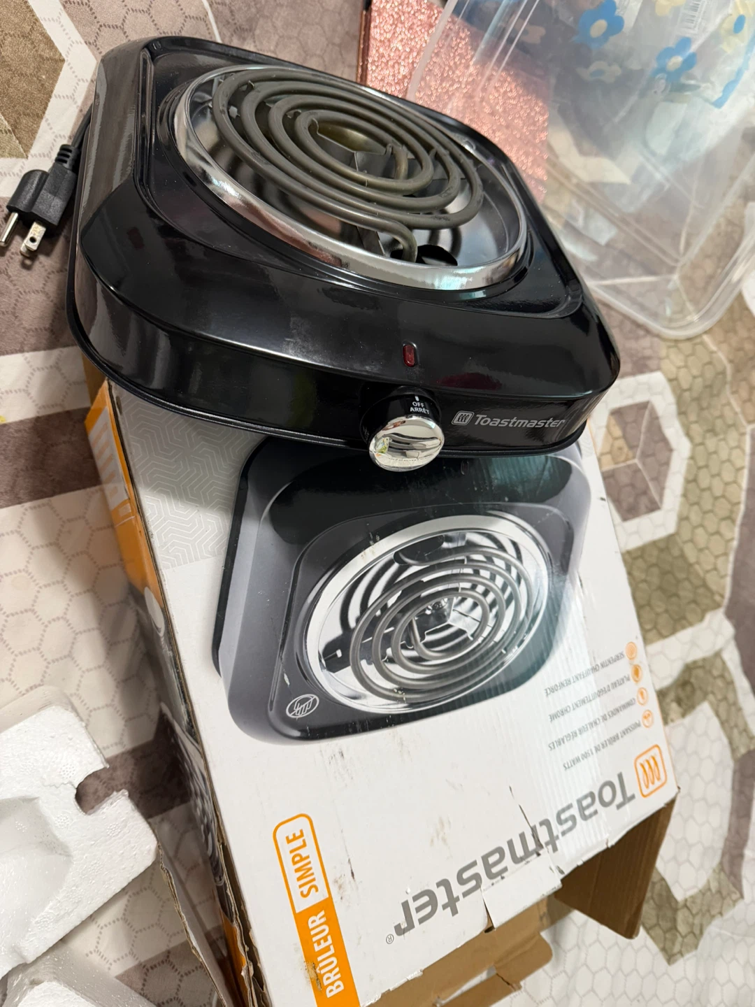 Toastmaster Single Burner Hot Plate