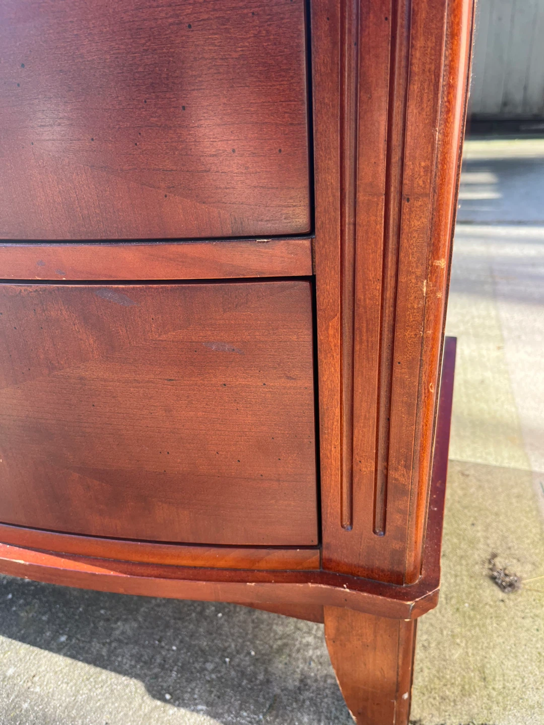 Wooden 2-Drawer Nightstand - photo 4
