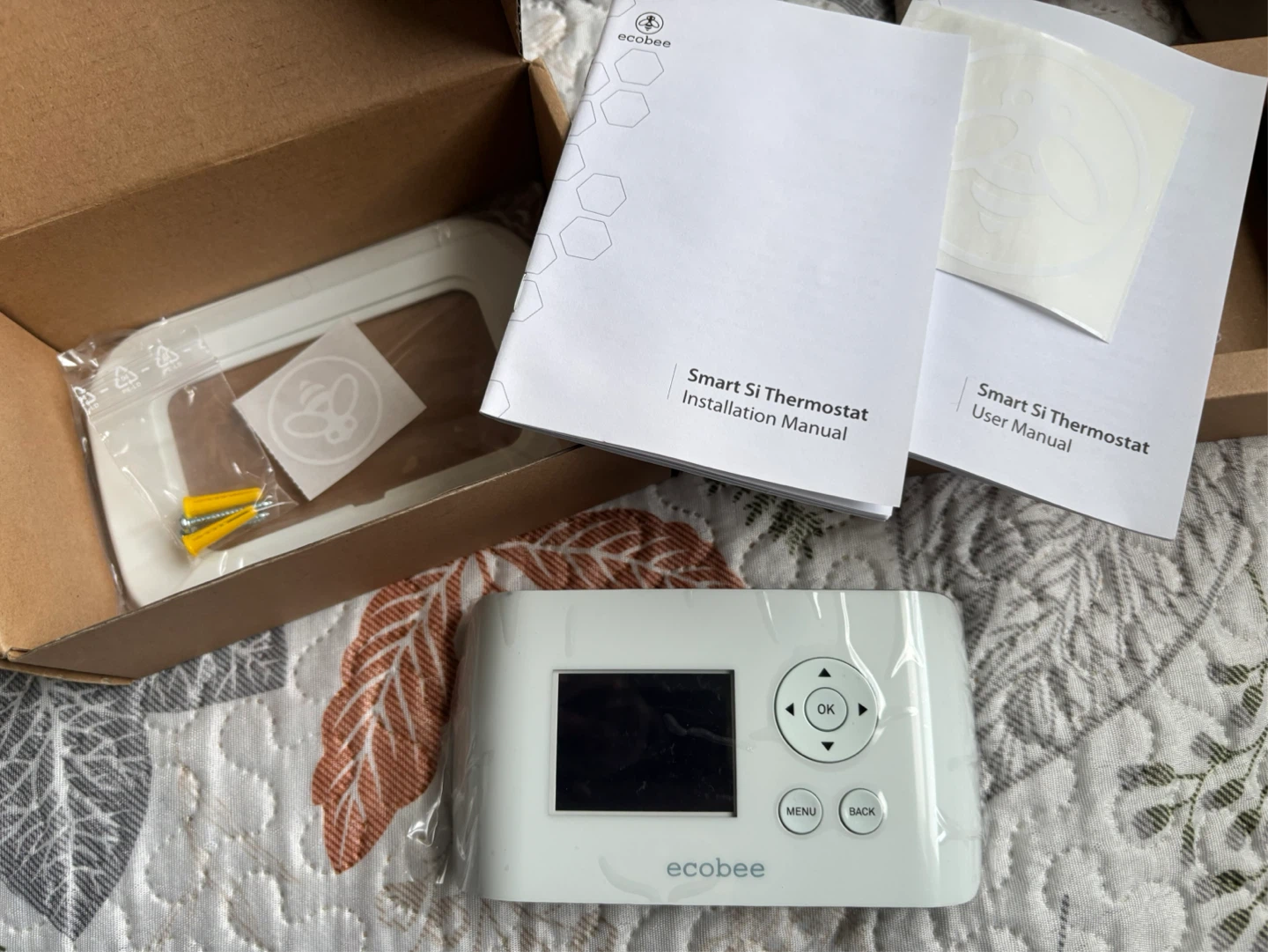 BNIB Ecobee Smart Si Thermostat - photo 3