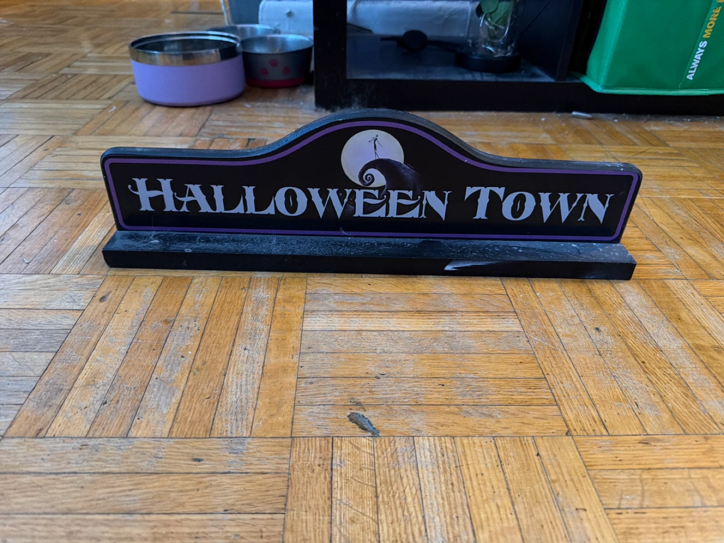Halloween Town Sign