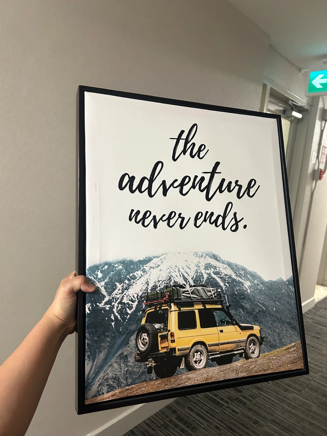 "The Adventure Never Ends" Wall Art - photo 3
