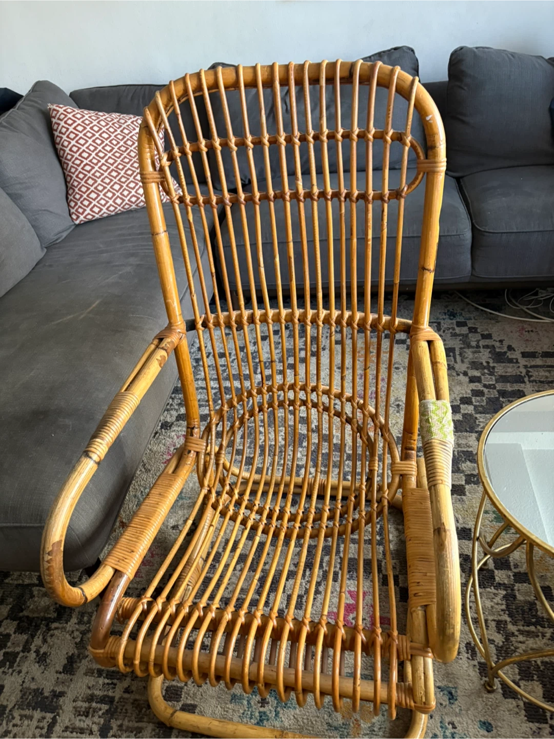 Rattan Armchair - photo 2