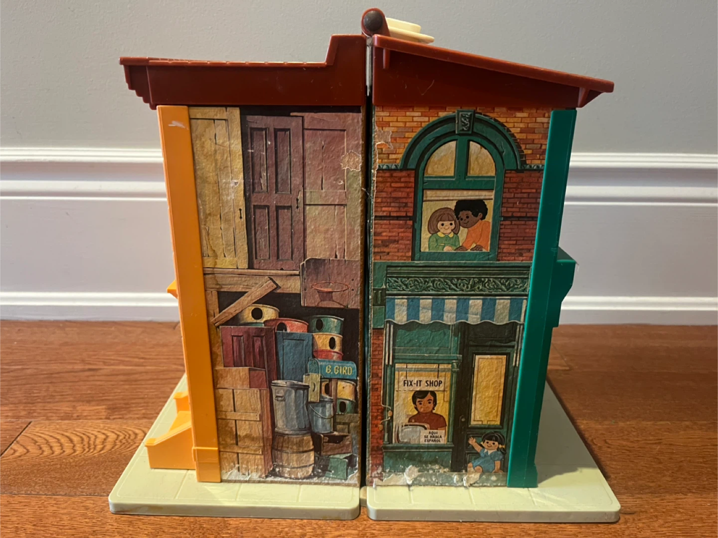 Vintage Sesame Street Fisher Price House Playset - photo 3