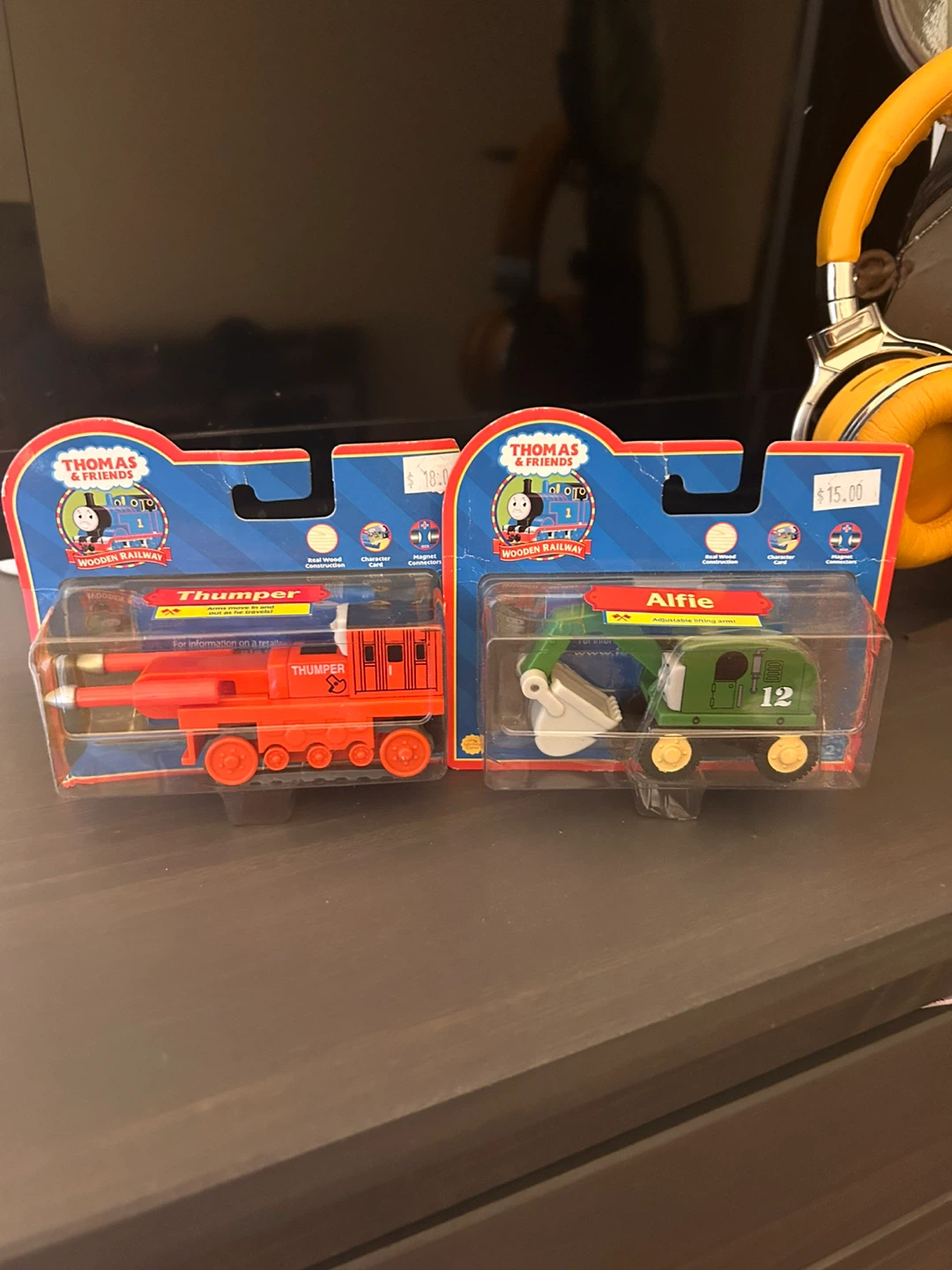 Thomas & Friends Wooden Railway Thumper & Alfie