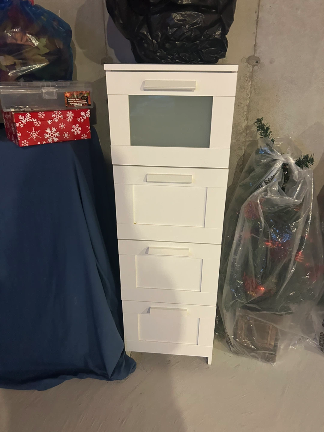 IKEA Hemnes White 4-Drawer Chest