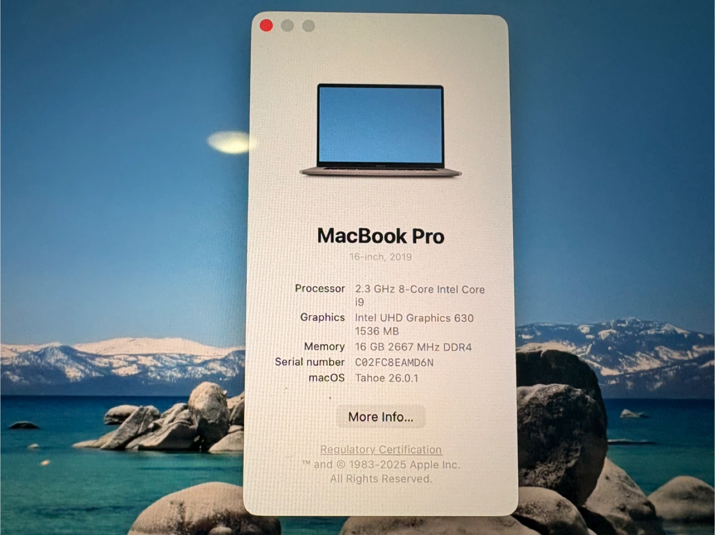 MacBook Pro 16-inch, 2019 - photo 4