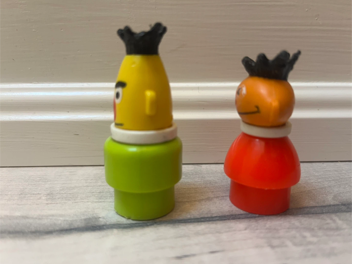 Vintage Fisher-Price Sesame Street Ernie and Bert Figures - photo 4