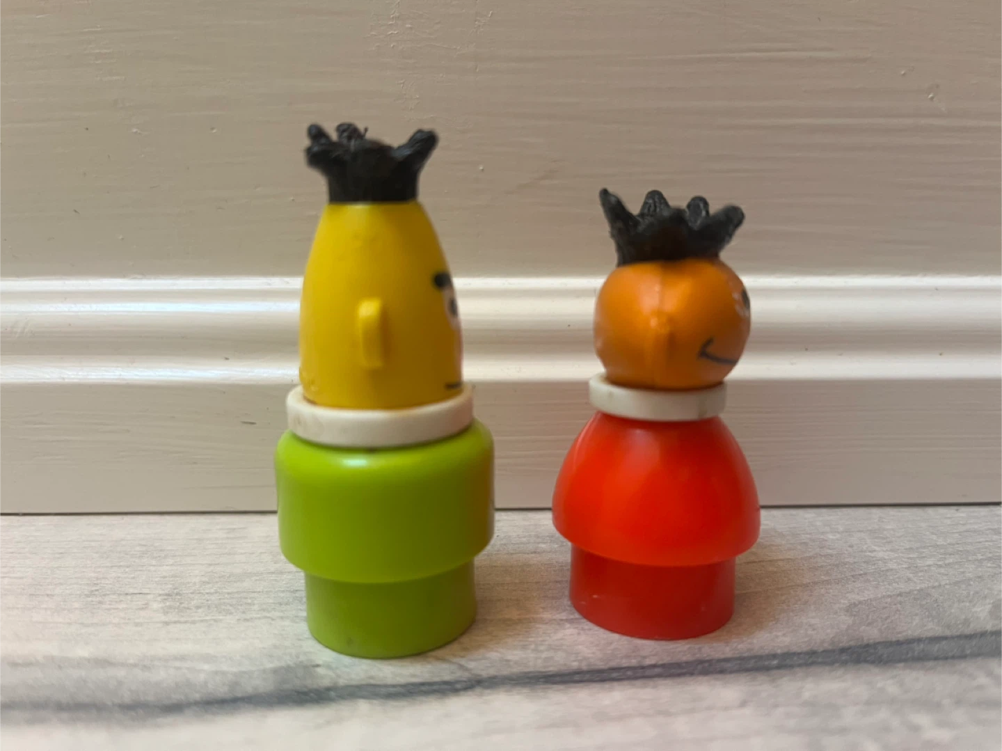 Vintage Fisher-Price Sesame Street Ernie and Bert Figures - photo 2