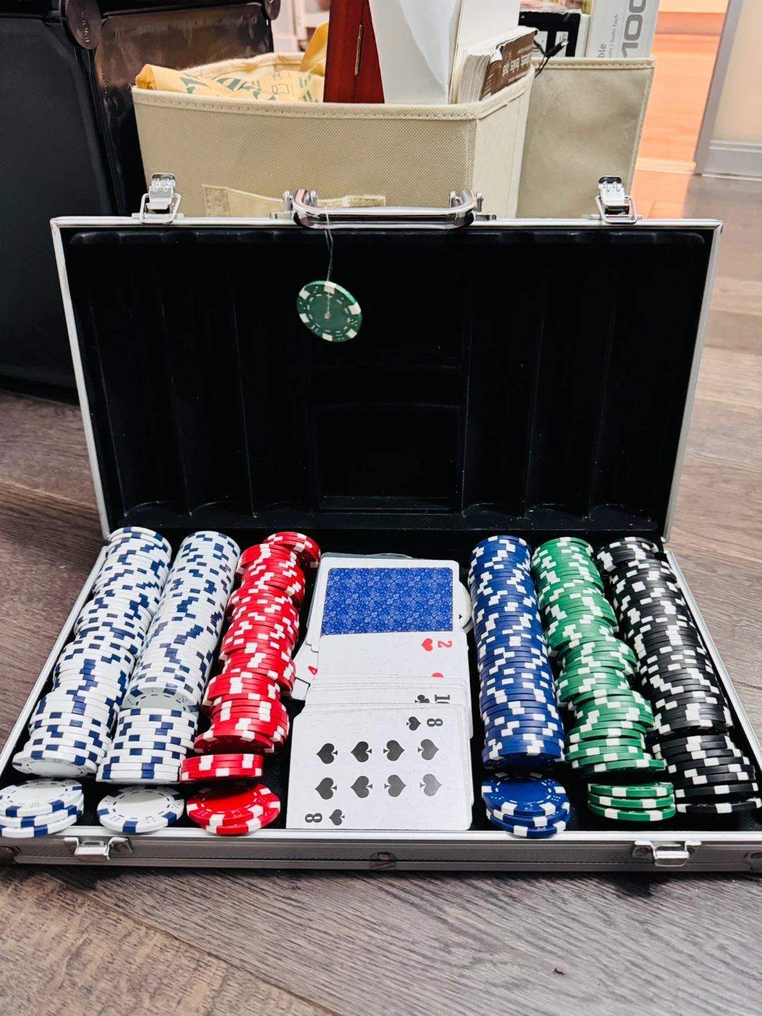 Poker Set with Aluminum Case 🥕 - photo 3