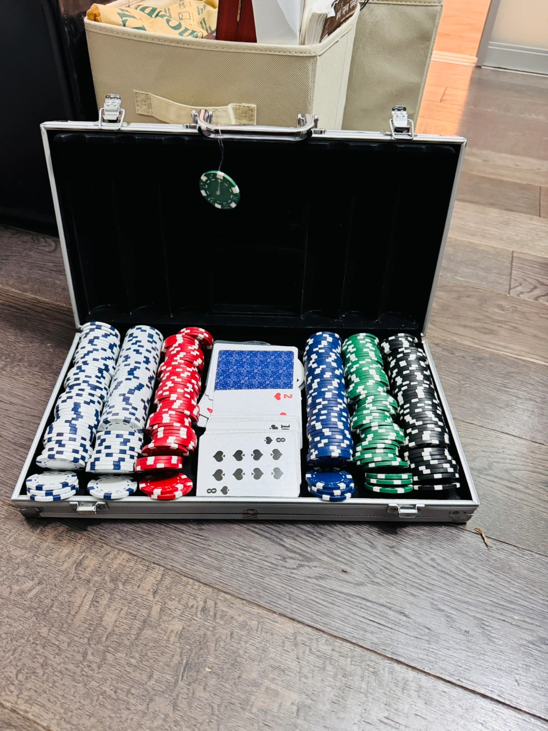 Poker Set with Aluminum Case 🥕 - photo 2