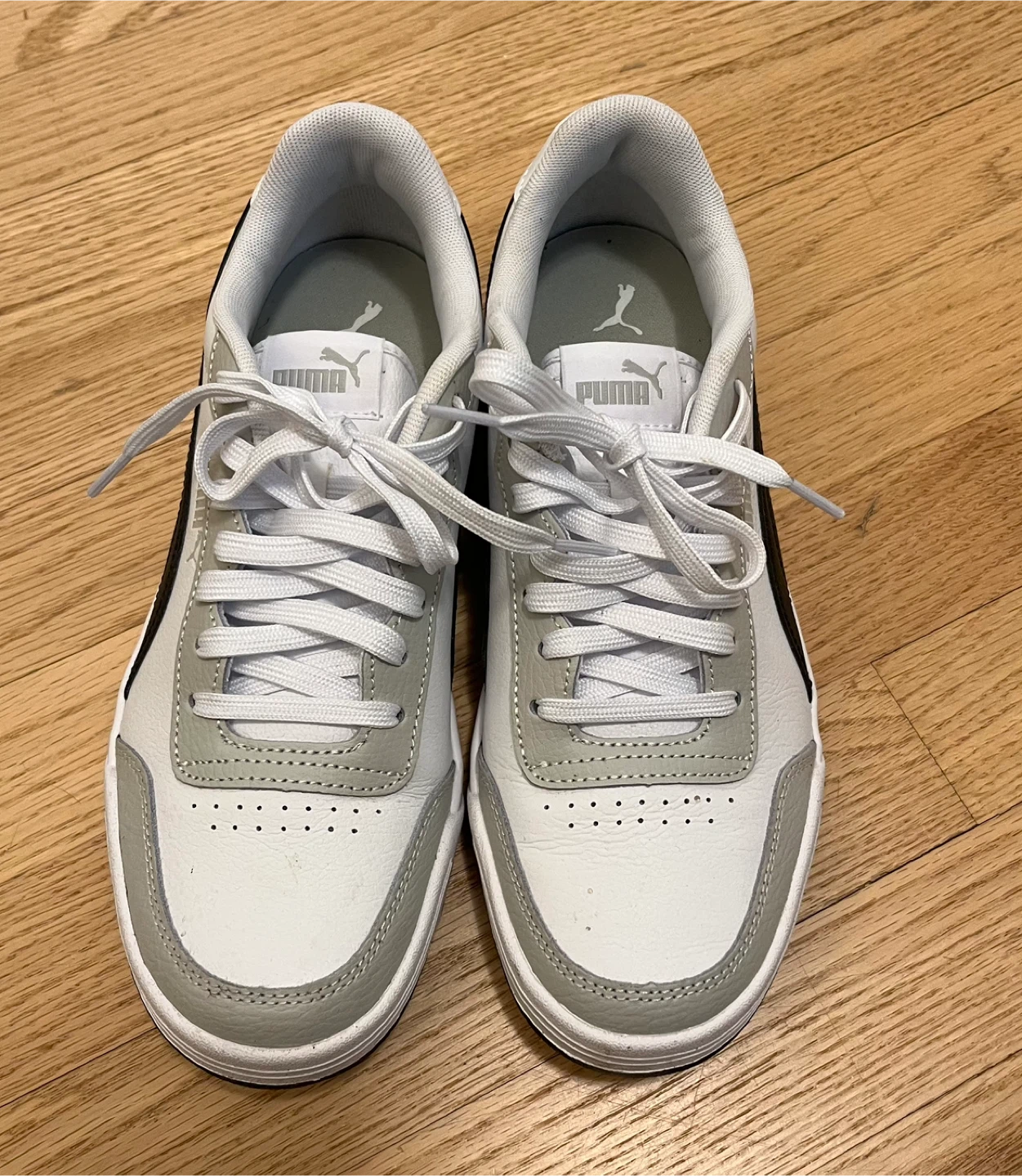 Men’s Puma White/Grey Sneakers