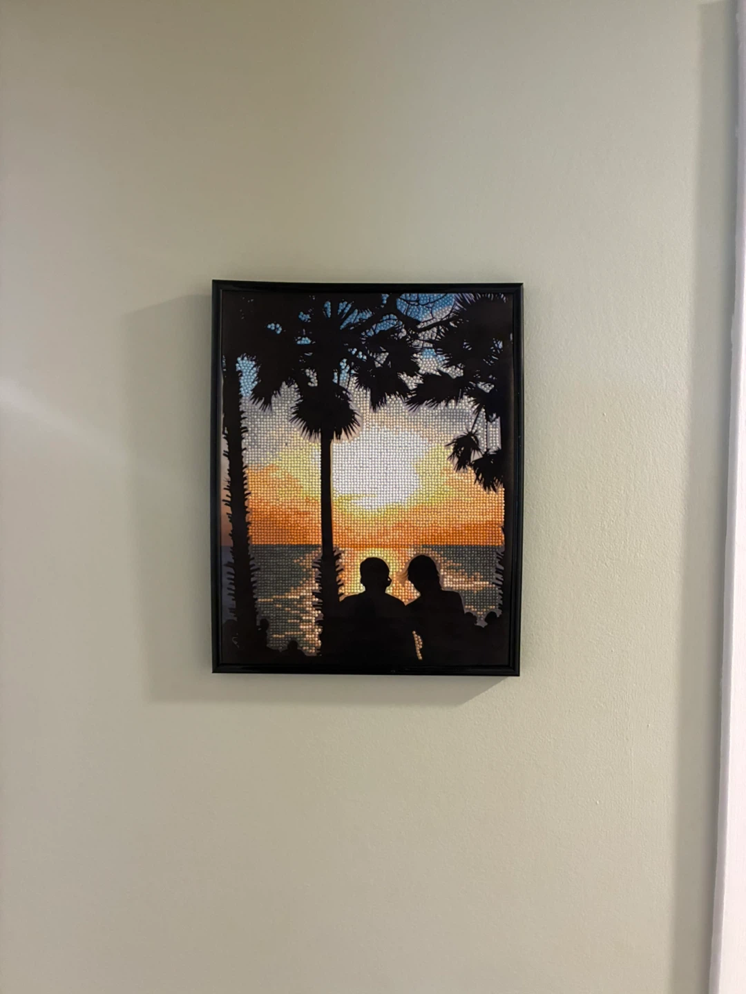 Sunset Dreaming Framed Diamond Art
