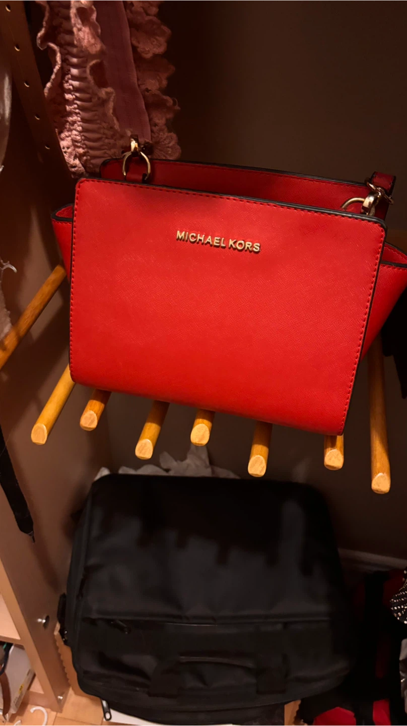 Michael Kors Red Satchel Bag - photo 2