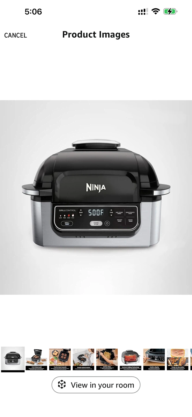Ninja Foodi 5-in-1 Indoor Grill