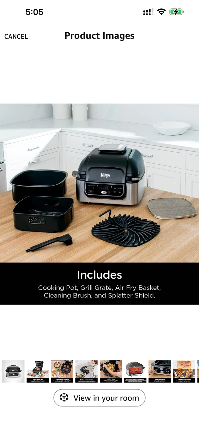 Ninja Foodi 5-in-1 Indoor Grill - photo 2