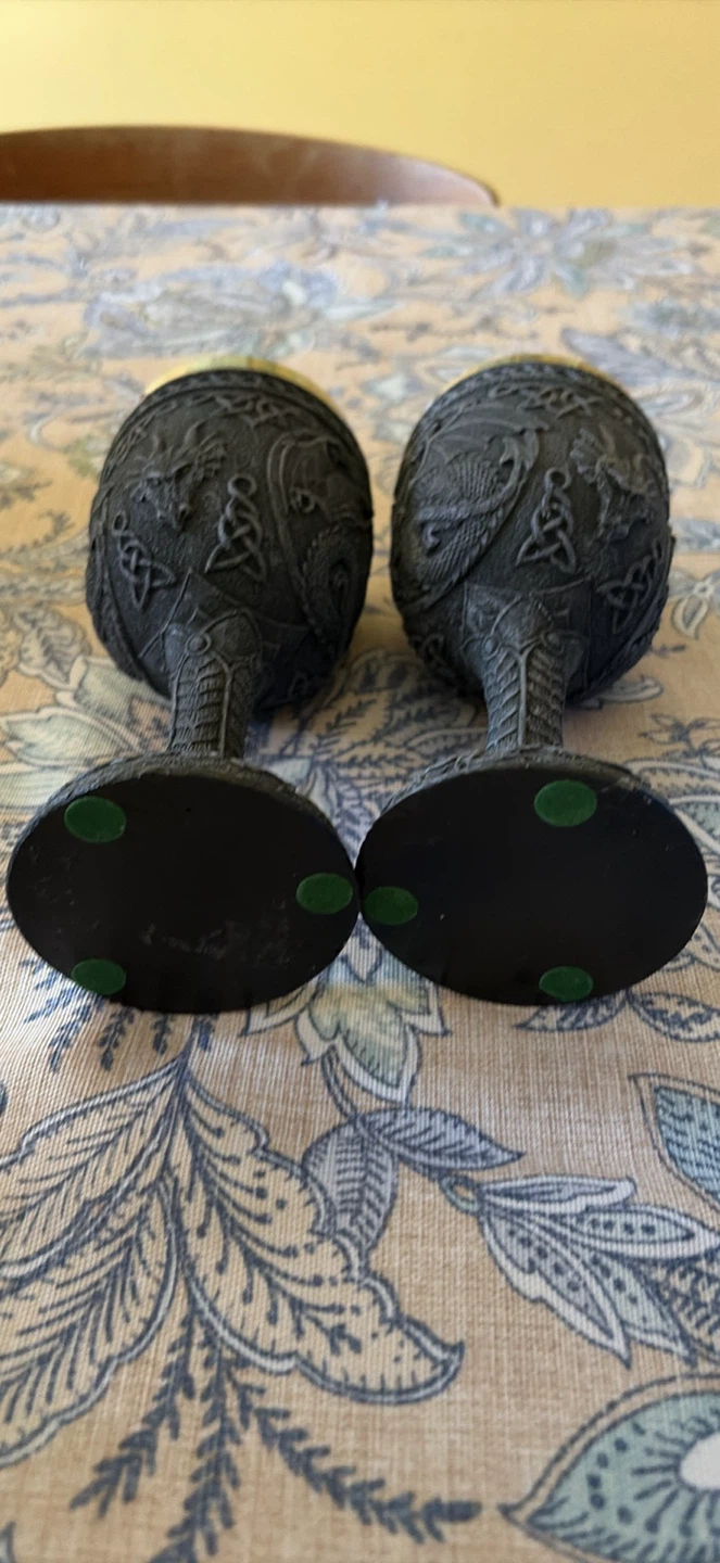 Pair of Dragon Goblets - photo 2
