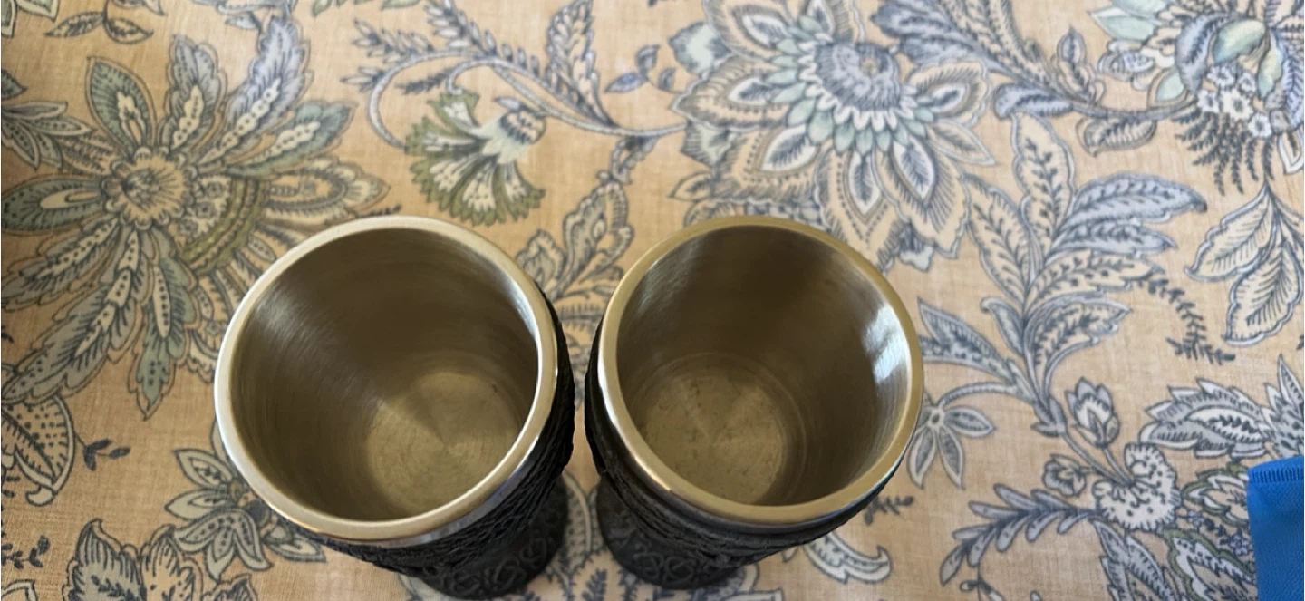 Pair of Dragon Goblets - photo 3