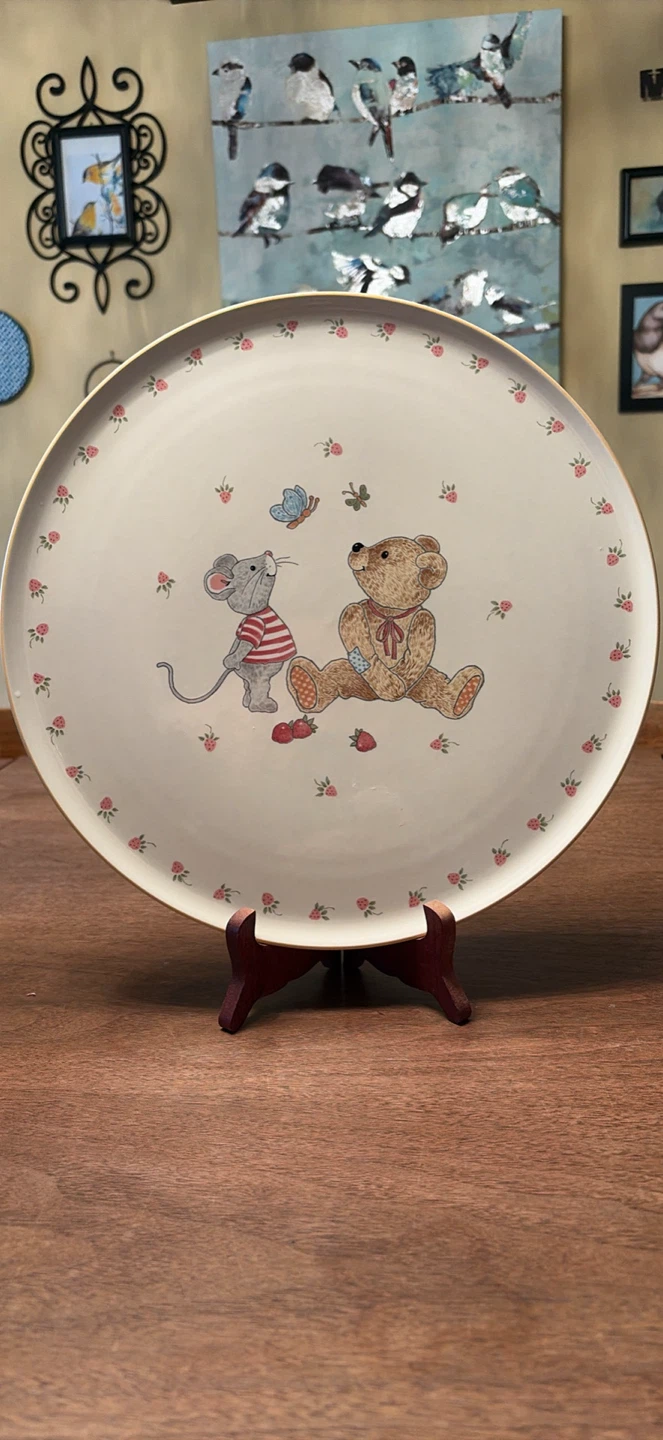 Mikasa Teddy Bear Plate